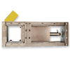 Image 6in Square Pneumatic Slide Roller Gate Valve - Stainless Steel - 3 from Bid-on-Equipment.com
