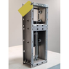 Image 6in Square Pneumatic Slide Roller Gate Valve - Stainless Steel - 4 from Bid-on-Equipment.com