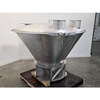 Image 16 Cu. Ft. Dry Solids Cone Hopper Bin - Stainless Steel - 2 from Bid-on-Equipment.com