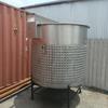 Image 850 Gallon VIATEC Permanent Sanitary Jacketed Mixing Tank - 22 from Bid-on-Equipment.com