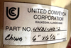 Image 6in UCC Pneumatic Knife Gate - Stainless Steel, Unused - 7 from Bid-on-Equipment.com