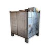 Image 400 Gallon HOOVER GROUP, INC. LiquaTote IBC Tote Tank with Cover - Stainless Steel - 5 from Bid-on-Equipment.com