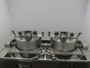 Image XFD DX-1000 Dual Tilting Popcorn Kettles - Stainless Steel - 18 from Bid-on-Equipment.com