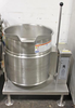 Image 20 Gallon CLEVELAND RANGE KET-20-T Tilting Steam Kettle on Stainless Steel Stand - Electric - 3 from Bid-on-Equipment.com