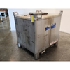 Image 350 Gallon LIQUITOTE IBC Tote with Cover and Valve - Stainless Steel - 1 from Bid-on-Equipment.com