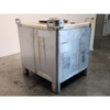 Image 350 Gallon LIQUITOTE IBC Tote with Cover and Valve - Stainless Steel - 6 from Bid-on-Equipment.com