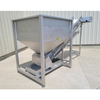 Image 19in W X 11ft L AMERICAN FOOD EQUIPMENT Sanitary Plastic Belt Incline Conveyor with Loading Hopper - 3 from Bid-on-Equipment.com