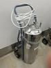 Image 14 Gallon Stainless Steel Pressure Tank on Steel Cart with Wheels - 1 from Bid-on-Equipment.com