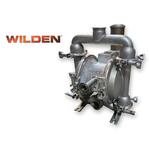 425270 - 1.5in WILDEN PUMP PV4/SAAA/TF/TF/STF/070 Double Diaphragm Pump - Stainless Steel - Main Image from Bid-on-Equipment.com