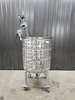 Image 165 Gallon Jacketed Tank with Mixer - 316 Stainless Steel - 2 from Bid-on-Equipment.com