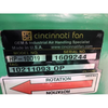 Image 15 HP CINCINNATI FAN HD-10D19 Centrifugal Pressure Blower - Unused - 7 from Bid-on-Equipment.com
