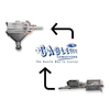 Image 4in Dia. CABLEVEY CONVEYORS Flexible Tubular Conveyor Drive - Parts, Stainless Steel - 1 from Bid-on-Equipment.com