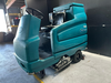 Image TENNANT 7100 Ride On Floor Scrubber - New Battery - 13 from Bid-on-Equipment.com