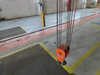 Image 7.5 Ton CES WECO YALE Single Leg Motorized Gantry Bridge Crane - 35ft Span Power Trolley - 3 from Bid-on-Equipment.com