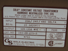 Image 7500va SOLA 103-28-275-3 Harmonic Neutralized CVS Voltage Regulator - 2 from Bid-on-Equipment.com