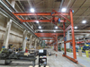 Image 7.5 Ton ILLINOIS CRANE Single Leg Motorized Double Girder Semi Gantry Bridge Crane - 28ft Span - 1 from Bid-on-Equipment.com