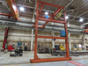 Image 7.5 Ton ILLINOIS CRANE Single Leg Motorized Double Girder Semi Gantry Bridge Crane - 28ft Span - 2 from Bid-on-Equipment.com