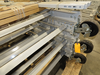 Image 48in BF ROACH Conveyor Leg with Locking Caster Wheels - Lot of 6, 71-74in Adj Height - 6 from Bid-on-Equipment.com