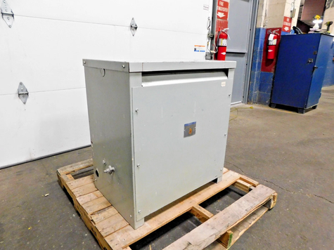 431483 - 75kVA WESTINGHOUSE DT-3 Transformer - Main Image from Bid-on-Equipment.com