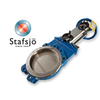 Image 10in STAFSJO VALVES AB MVL025A57V95 Uni-Directional Manual Knife Gate Valve - Stainless Steel - 1 from Bid-on-Equipment.com