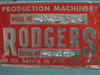 Image 6 X 74in RODGERS 40A-74 Edge Sander - 2 from Bid-on-Equipment.com