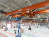 Image 10 Ton CLEVELAND TRAMRAIL P&H Hevi-Lift Double Girder Underhung Bridge Crane - 45ft-10in Span - 3 from Bid-on-Equipment.com