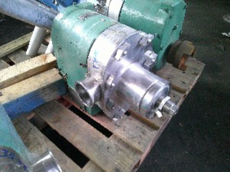 434550 - 3in TRI CLOVER PRR60-3M-TCI-SL-S Displacement Pump - Stainless Steel - Main Image from Bid-on-Equipment.com