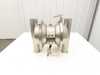 Image MURZAN SBR 3x3in Double Diaphragm Sanitary Pump - Stainless Steel - 1 from Bid-on-Equipment.com