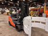 Image 12,000 Lb. TOYOTA 8FGC55U Forklift with 72in Cascade Clamp - 1 from Bid-on-Equipment.com