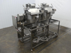 Image XFD DX-1000 Dual Tilting Popcorn Kettles - Stainless Steel - 1 from Bid-on-Equipment.com