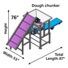 Image Commercial Dough Chunker and Conveyor System - 6 from Bid-on-Equipment.com