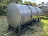 Image 2000 Gallon Horizontal Holding Tank - 304 Stainless Steel - 1 from Bid-on-Equipment.com