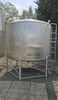 Image 2000 Gallon Mixing Tank - Food Grade, Stainless Steel - 1 from Bid-on-Equipment.com