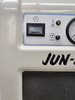 Image JUN-AIR Oilless Piston Air Compressor in Sound Proof Cabinet - 6 from Bid-on-Equipment.com