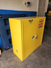 Image 30 Gallon JUSTRITE 25300 Liquid Safety Storage Flammable Cabinet - 2 from Bid-on-Equipment.com