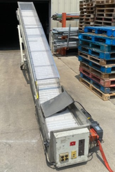 Item BRYAN TOOL AND MACHINING Adjustable Incline Conveyor from Bid-on-Equipment.com
