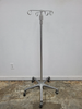 Image Five Leg IV Pole Stainless With 4 Hooks - 1 from Bid-on-Equipment.com